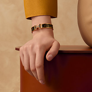 ポ*タ様 た*や様 ポ*タ様 HERMES エナメルブレスレット クリックH エナメルブレスレット-《